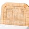 Baxton Studio Zariah Modern Bohemian Natural Brown Rattan and Mahogany Wood Bar Stool 233-13172-ZORO - alternate 10